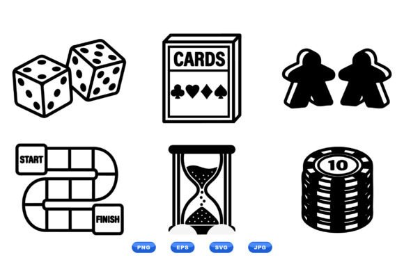 Board Game Icon Clipart