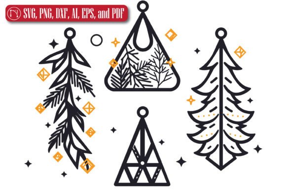 Cricut Christmas Earring SVG Bundle: Laser-Cut Elegance for Festive Blog Design