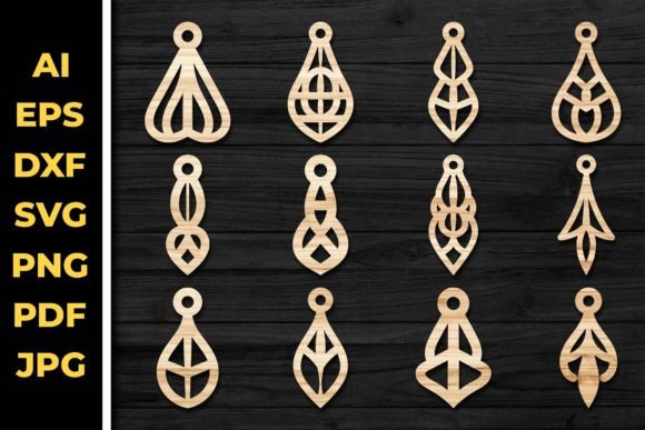 Evaluating the Earrings Jewelry Laser Cut Svg Bundle 61 for Real Embroidery Projects