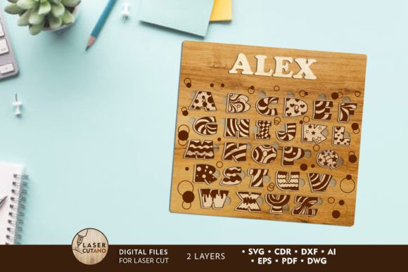 h1Alphabet Puzzle for Kids, Cut Template Review for Real Embroidery Use/h1