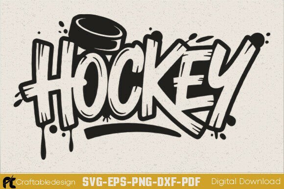 Hockey Game Day SVG for Crafts & Graphics Sellers
