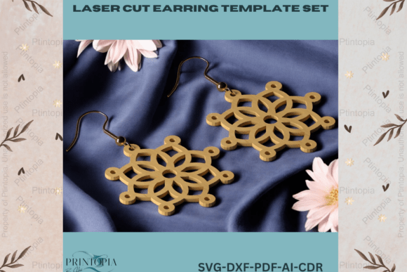 Laser Cut Earring Templates for Real Crafters