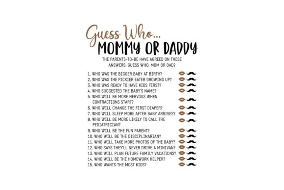 Printable Baby Game: A Playful Craft Graphic for Local Branding