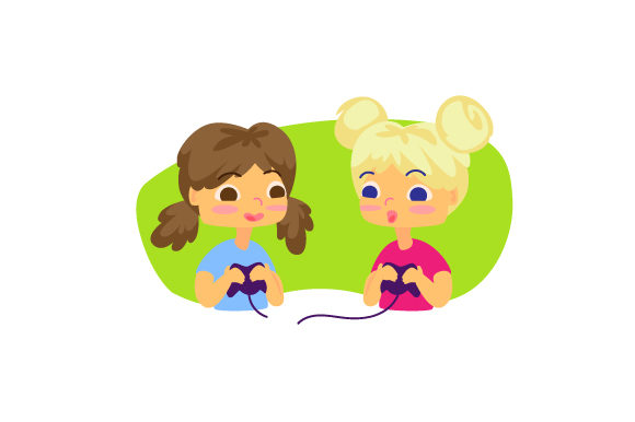 Video Game Players: A Creative Design Asset for Hobbies & Crafts Branding